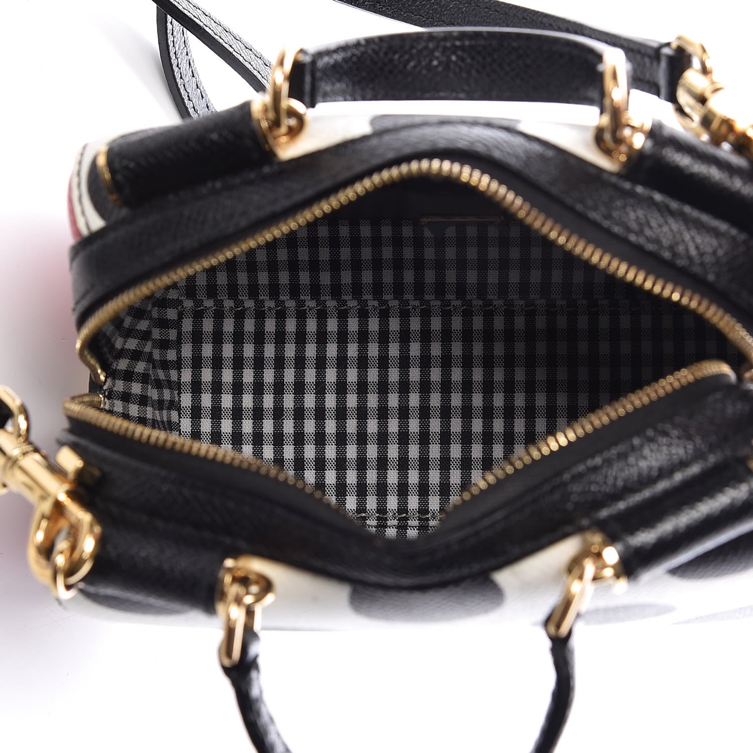 Dolce & Gabbana Dauphine Polka Dot Small Miss Sicily East West Satchel Multicolor 5 of 8