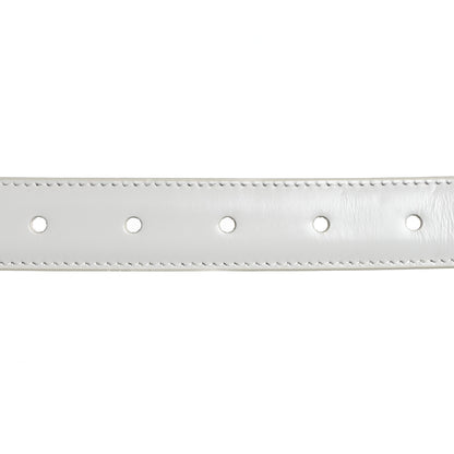 Celine Taurillon Triomphe Medium 25mm Belt 75 30 Rice 3 of 8