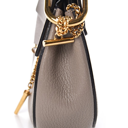 Chloe Grained Lambskin Mini Drew Shoulder Bag Motty Grey 12 of 18