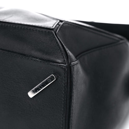 Loewe Calfskin Medium Puzzle Bag Black 10 of 14