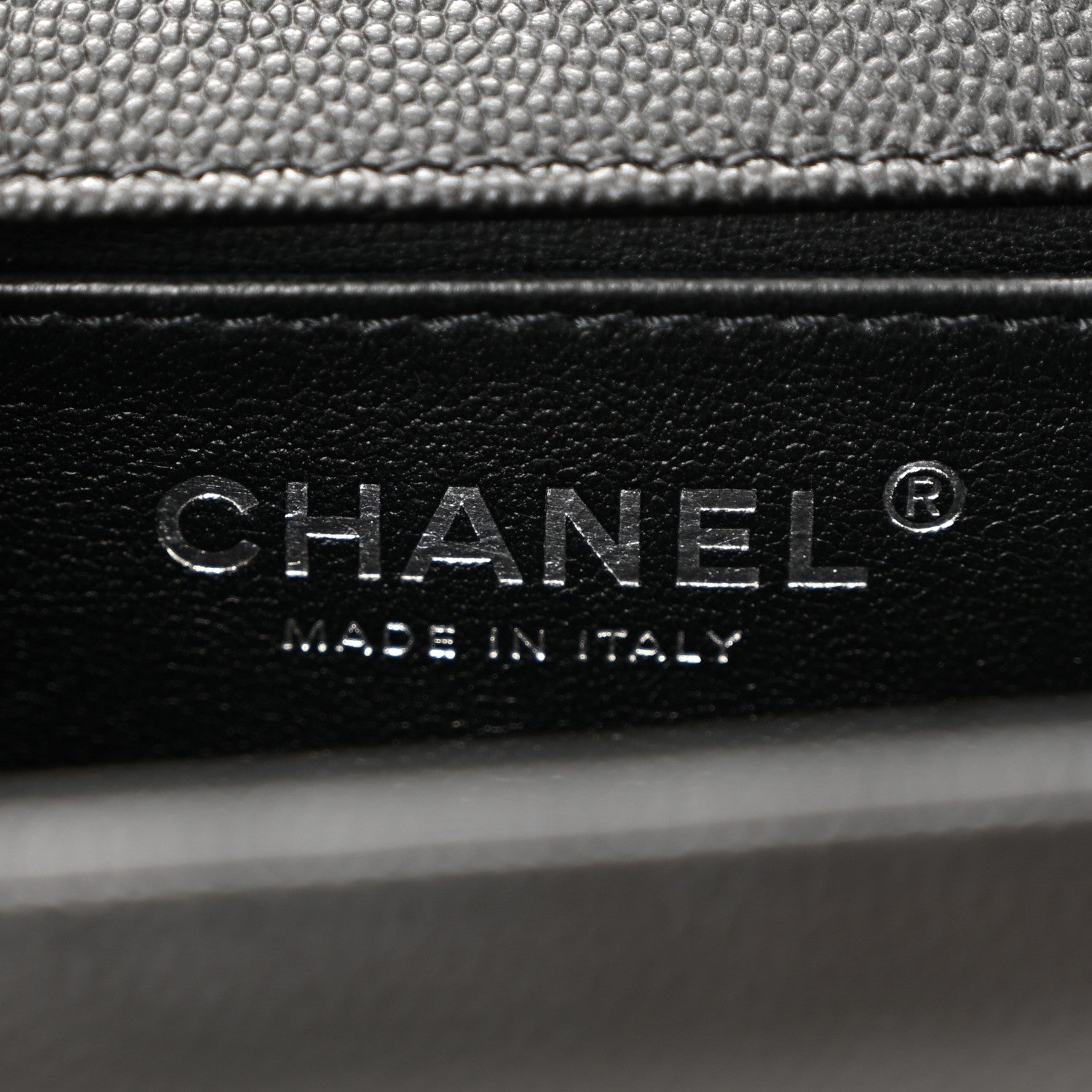 Chanel Caviar Quilted Medium Boy Flap Black 6 of 11