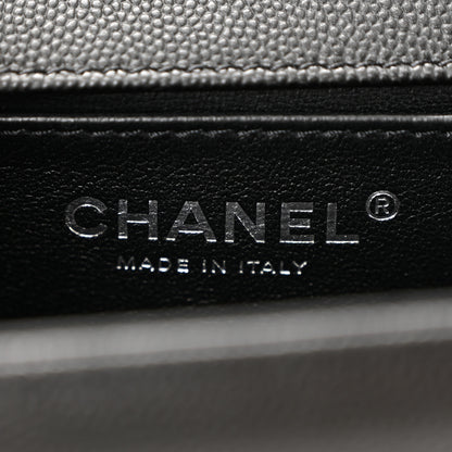 Chanel Caviar Quilted Medium Boy Flap Black 6 of 11