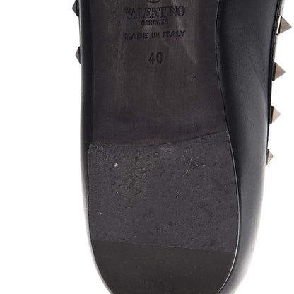 Valentino Garavani Nappa Rockstud Ballerina Flats 40 Black 12 of 15