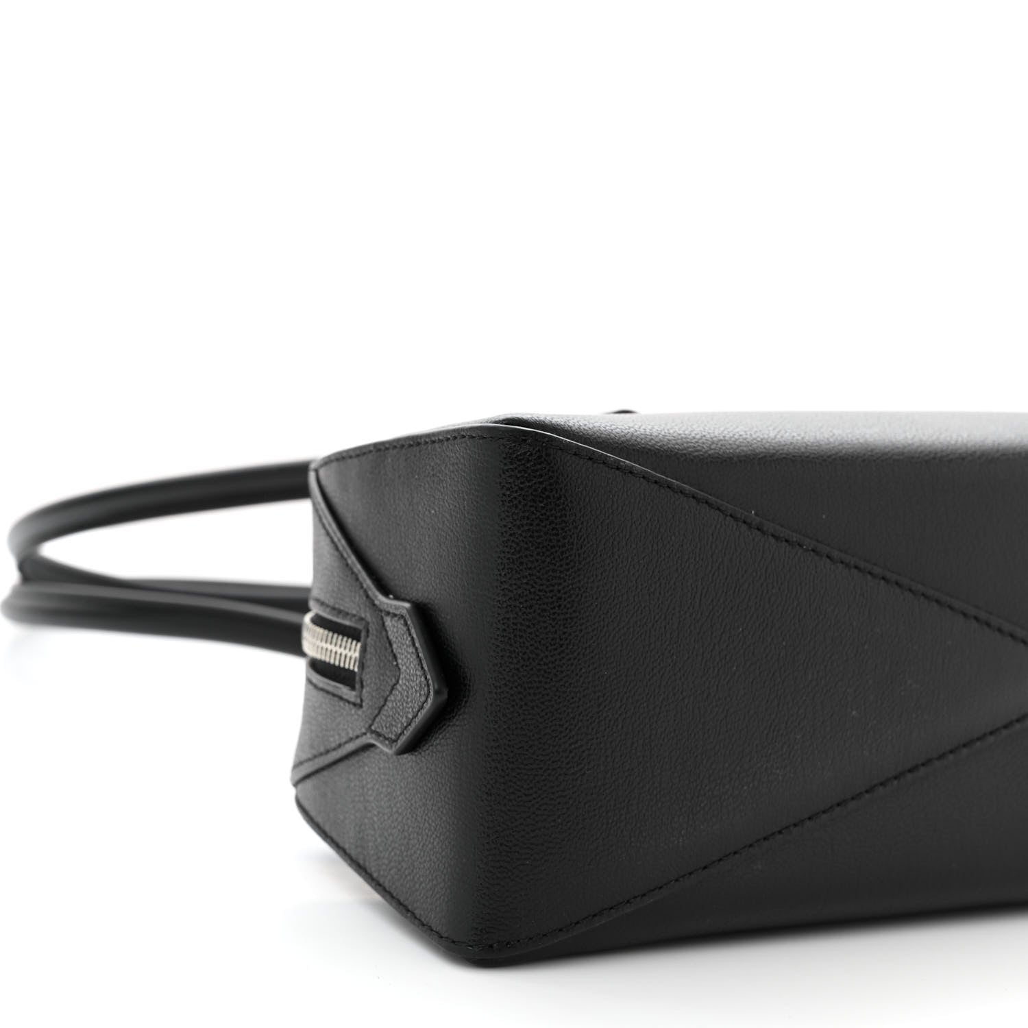 Alaia Shiny Goatskin Medium Le Teckel Bag Black 9 of 10