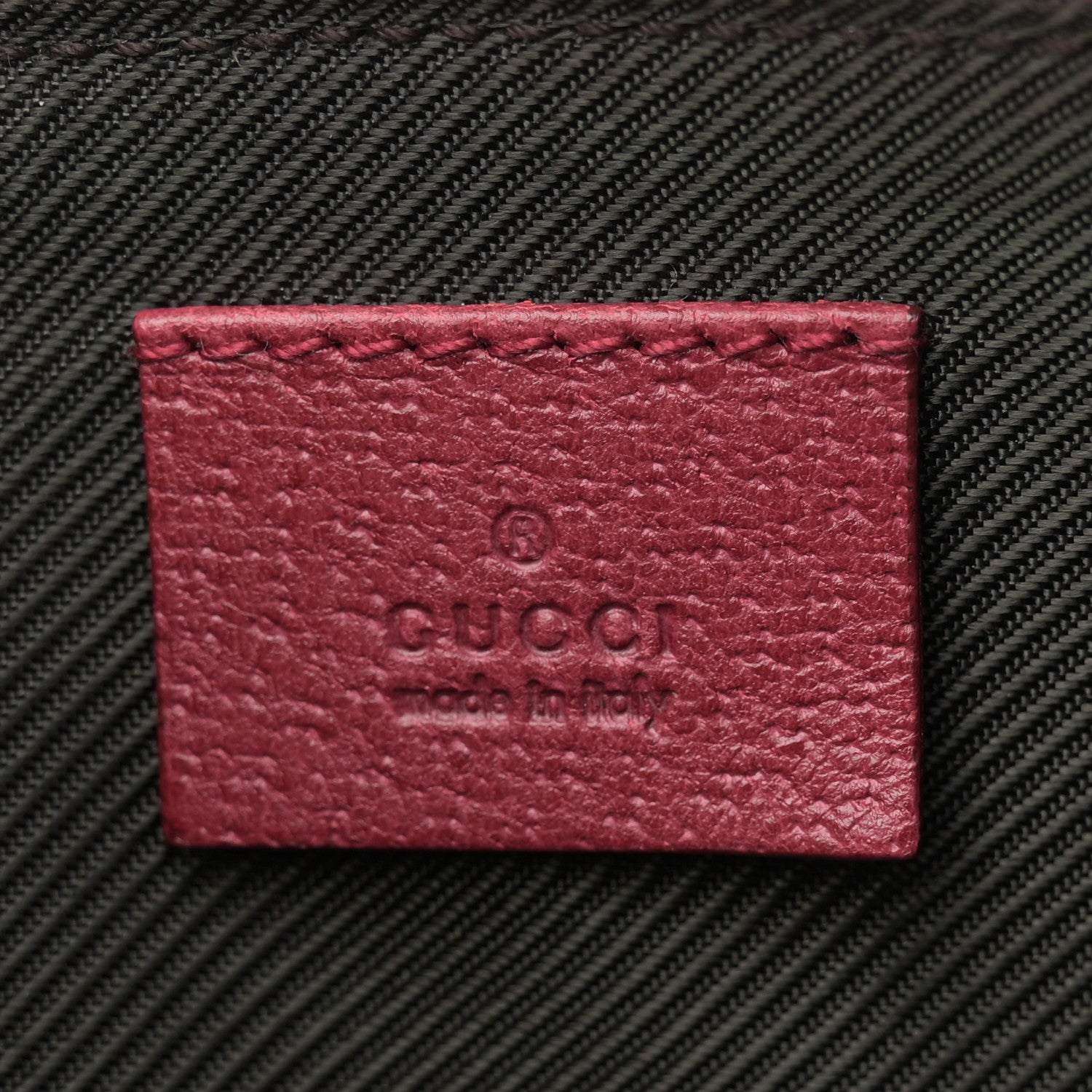 Gucci Monogram Boat Pochette Dark Pink 6 of 11