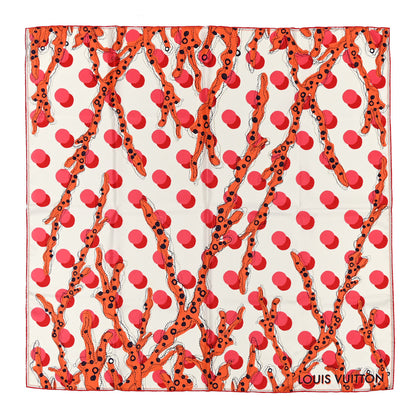 Louis Vuitton Silk Monogram Ramages Square Scarf 1 of 4