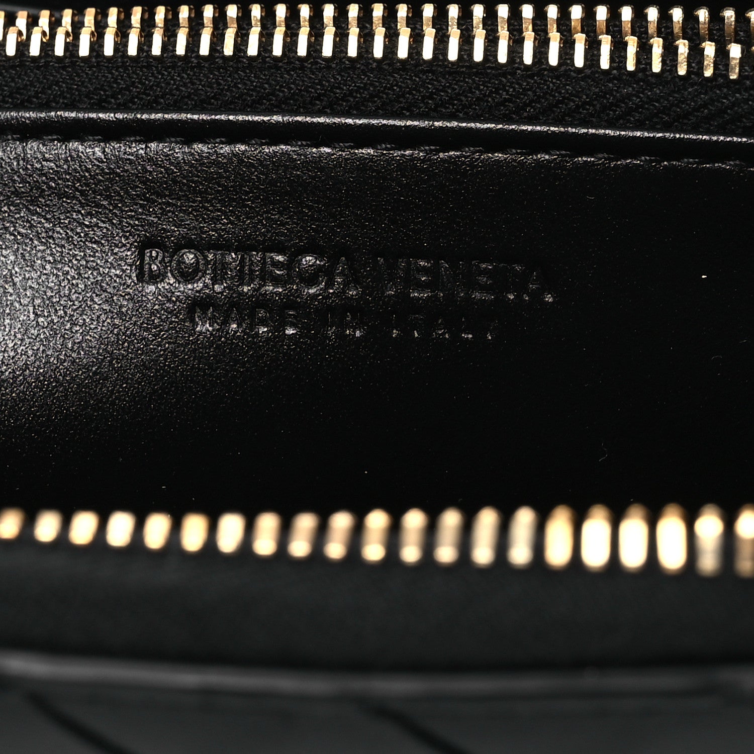 Bottega Veneta Nappa Intrecciato Zip Around Wallet Black 9 of 10