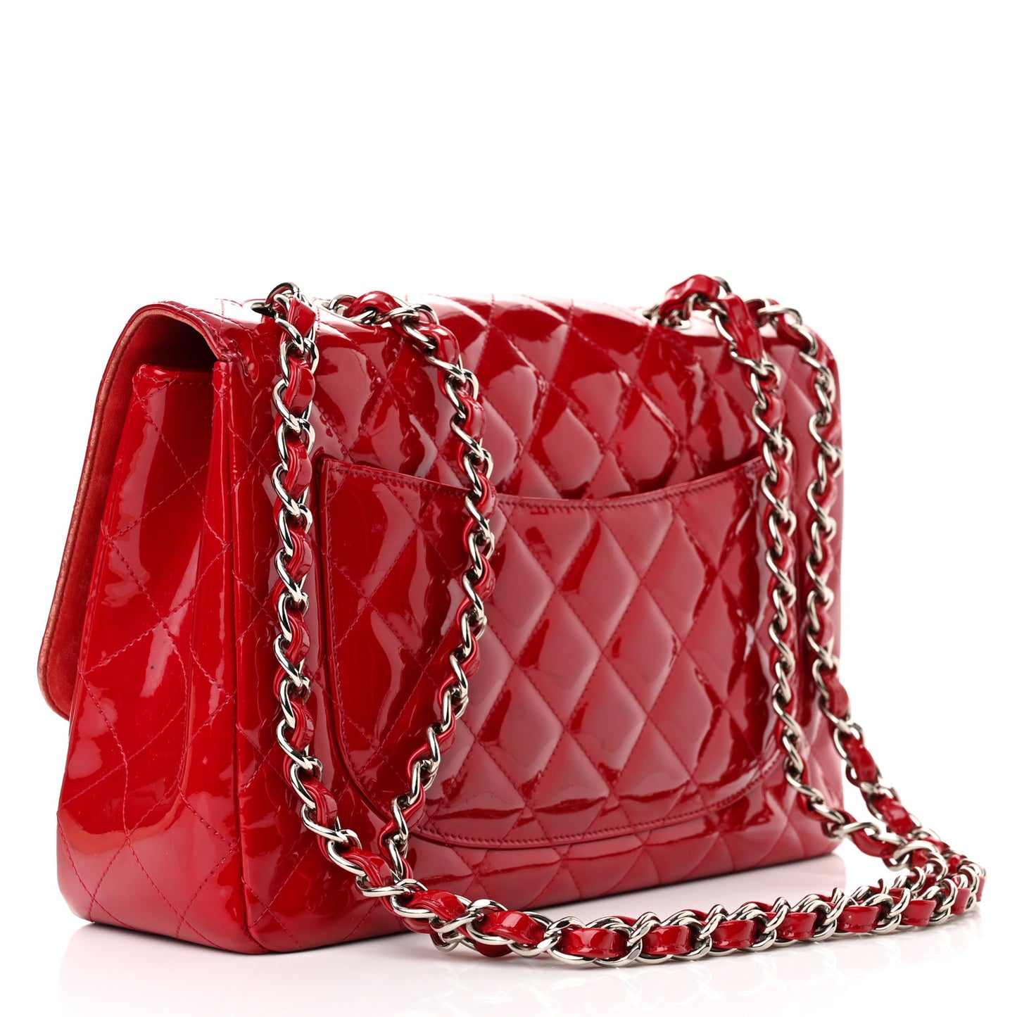 Patent Jumbo Single Flap Red