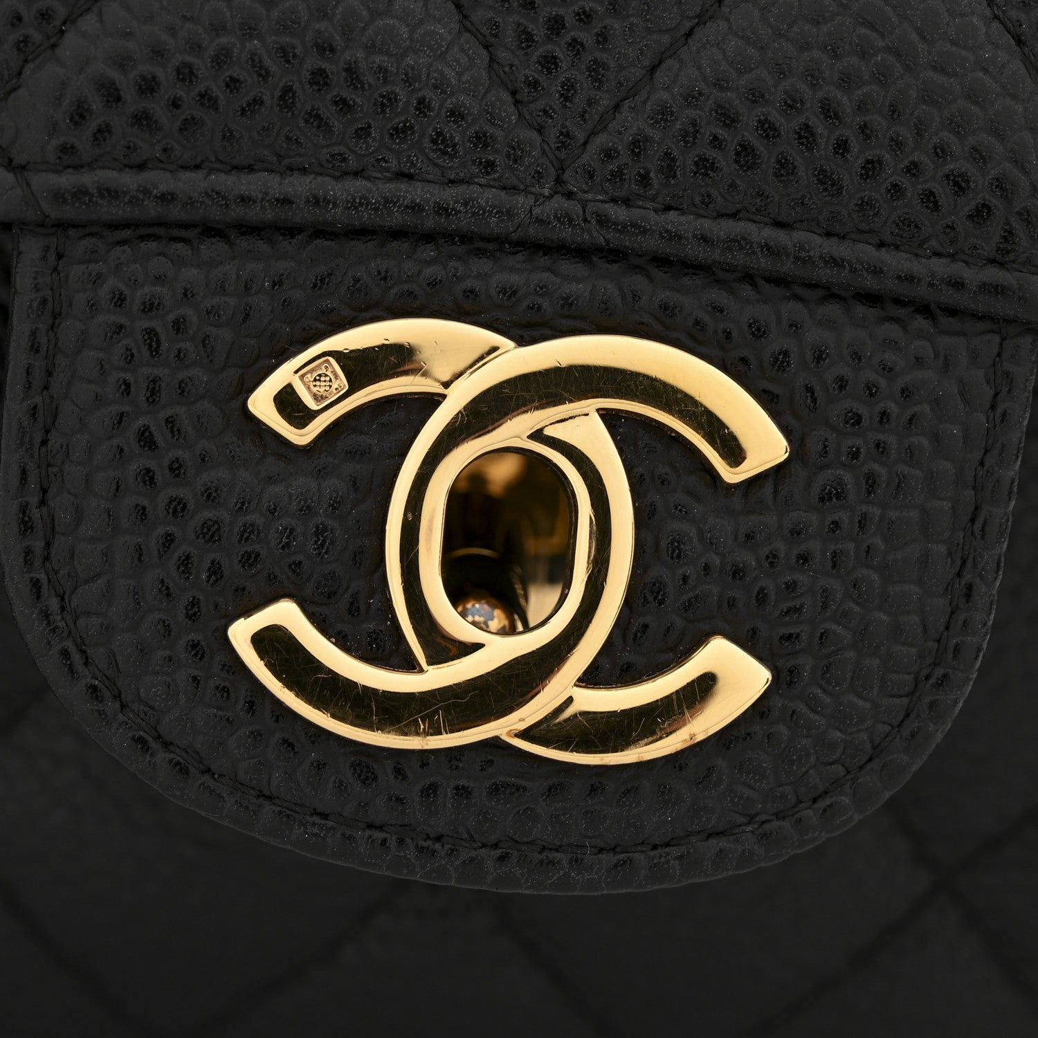Chanel Caviar Quilted Small Double Flap Black 13 of 13