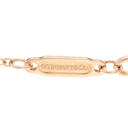 Tiffany 18K Rose Gold Large T Smile Pendant Necklace 4 of 4