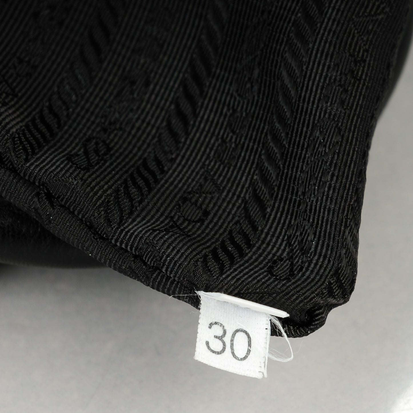 Nappa Gaufre Tote Nero Black