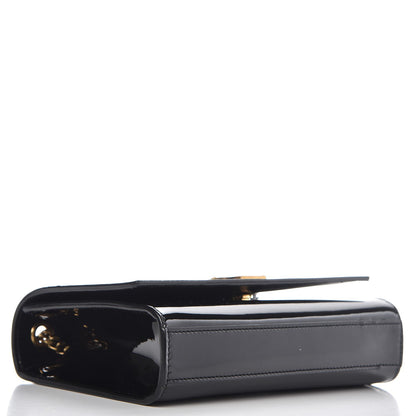 Saint Laurent Patent Small Monogram Kate Satchel Black 4 of 8
