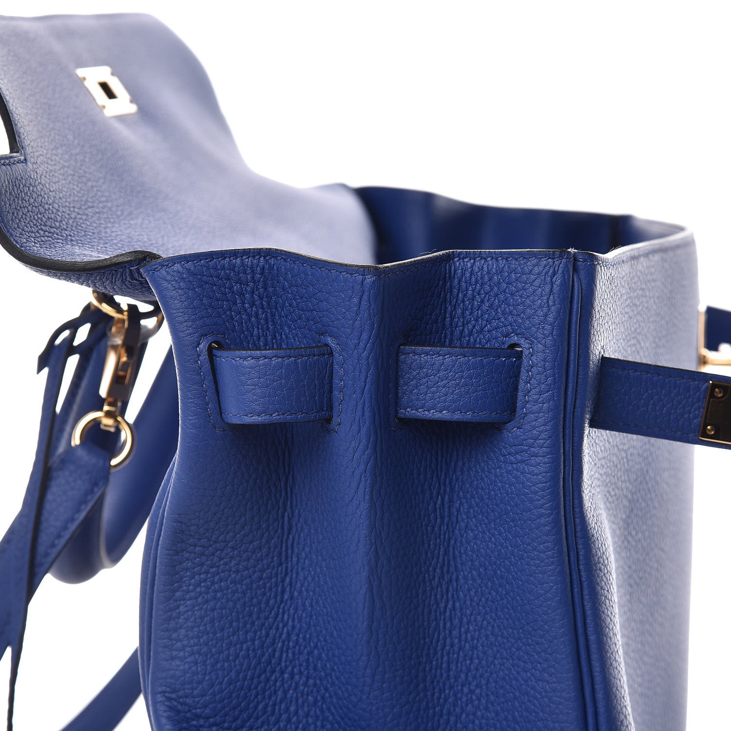 Hermes Togo Kelly Retourne 35 Bleu Electrique 20 of 37
