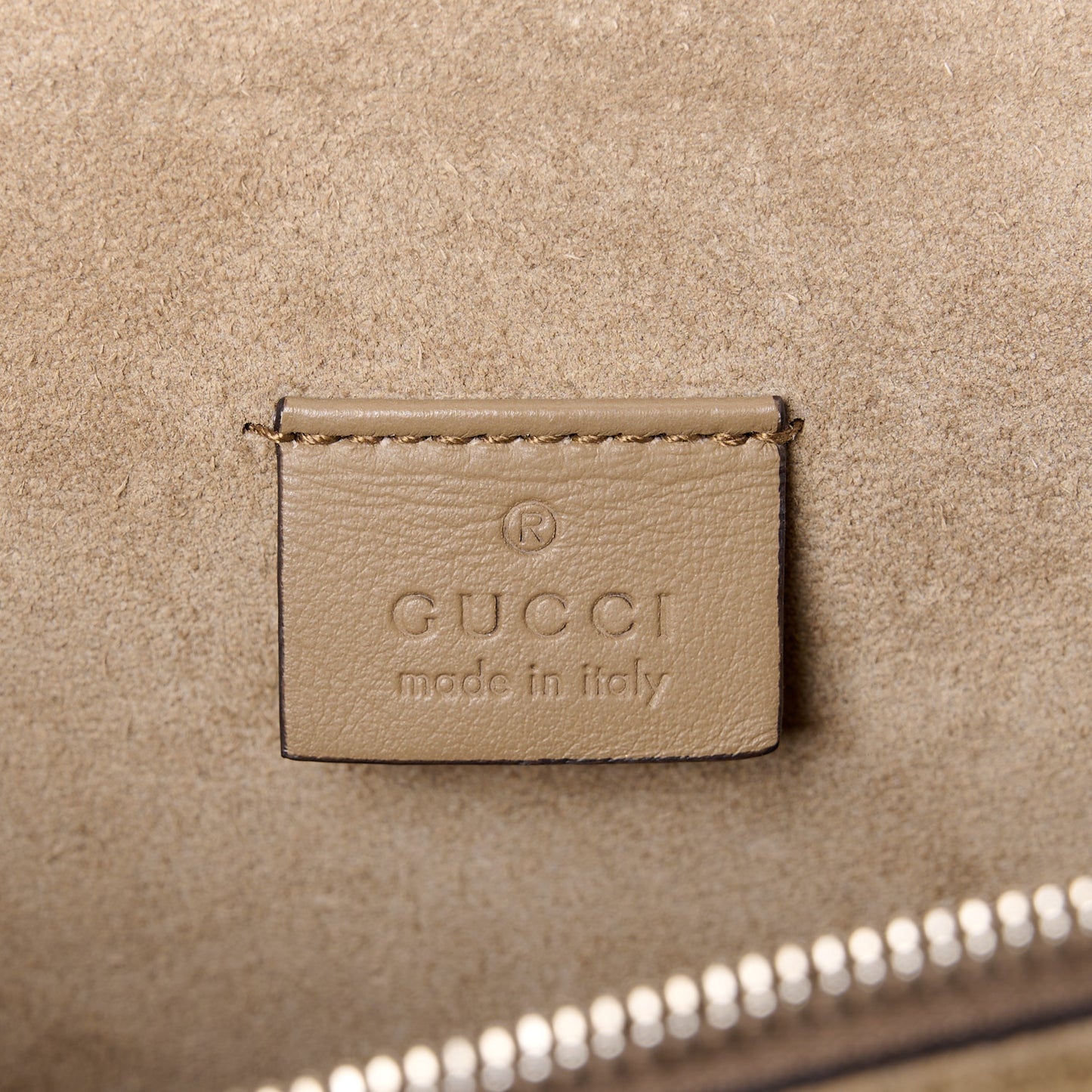 GG Supreme Monogram Small Dionysus Shoulder Bag Taupe
