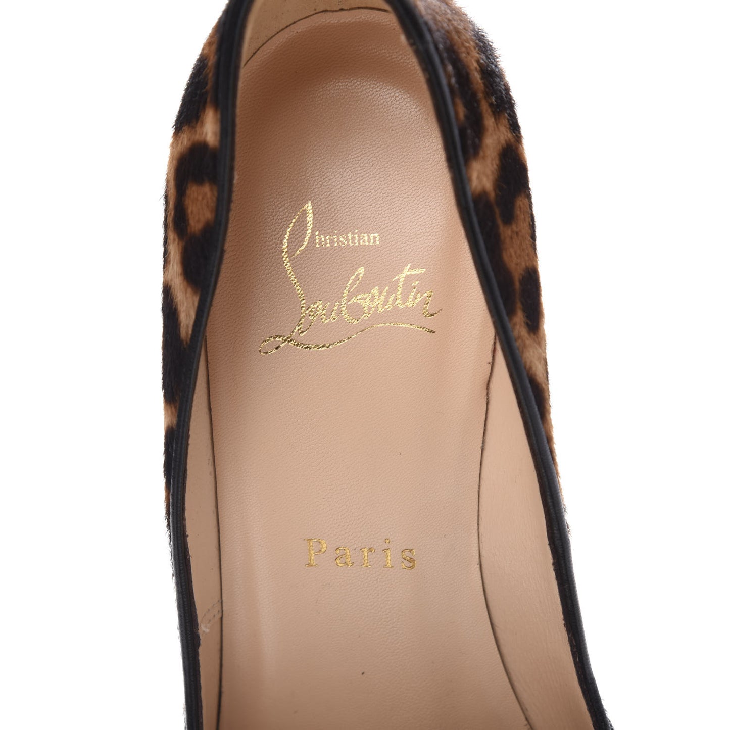 Calf Hair Leopard Very Prive 120 Pumps 36