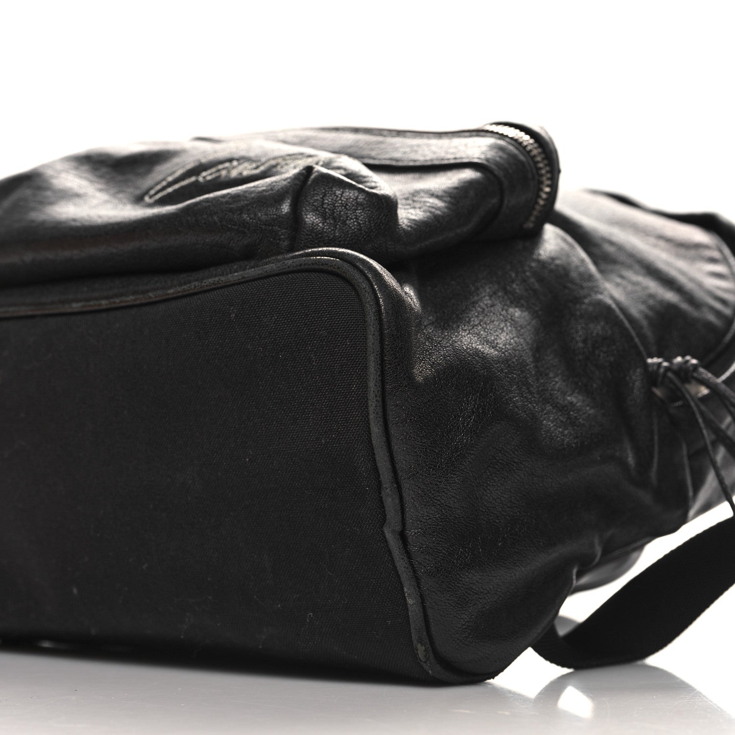 Saint Laurent Lambskin Mini Toy City Backpack Black 9 of 10