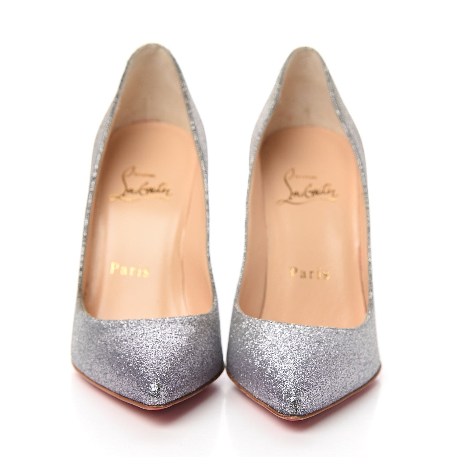 Christian Louboutin Glitter Degrade Pigalle Follies 100 Pumps 35 Drage 2 of 9