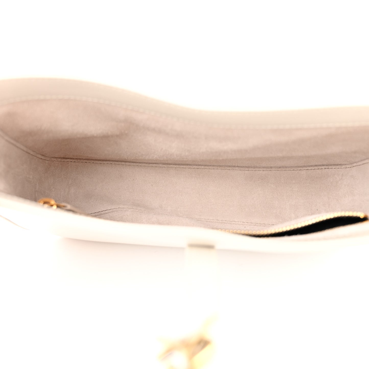 Smooth Calfskin Le 5 A 7 Hobo Blanc Vintage