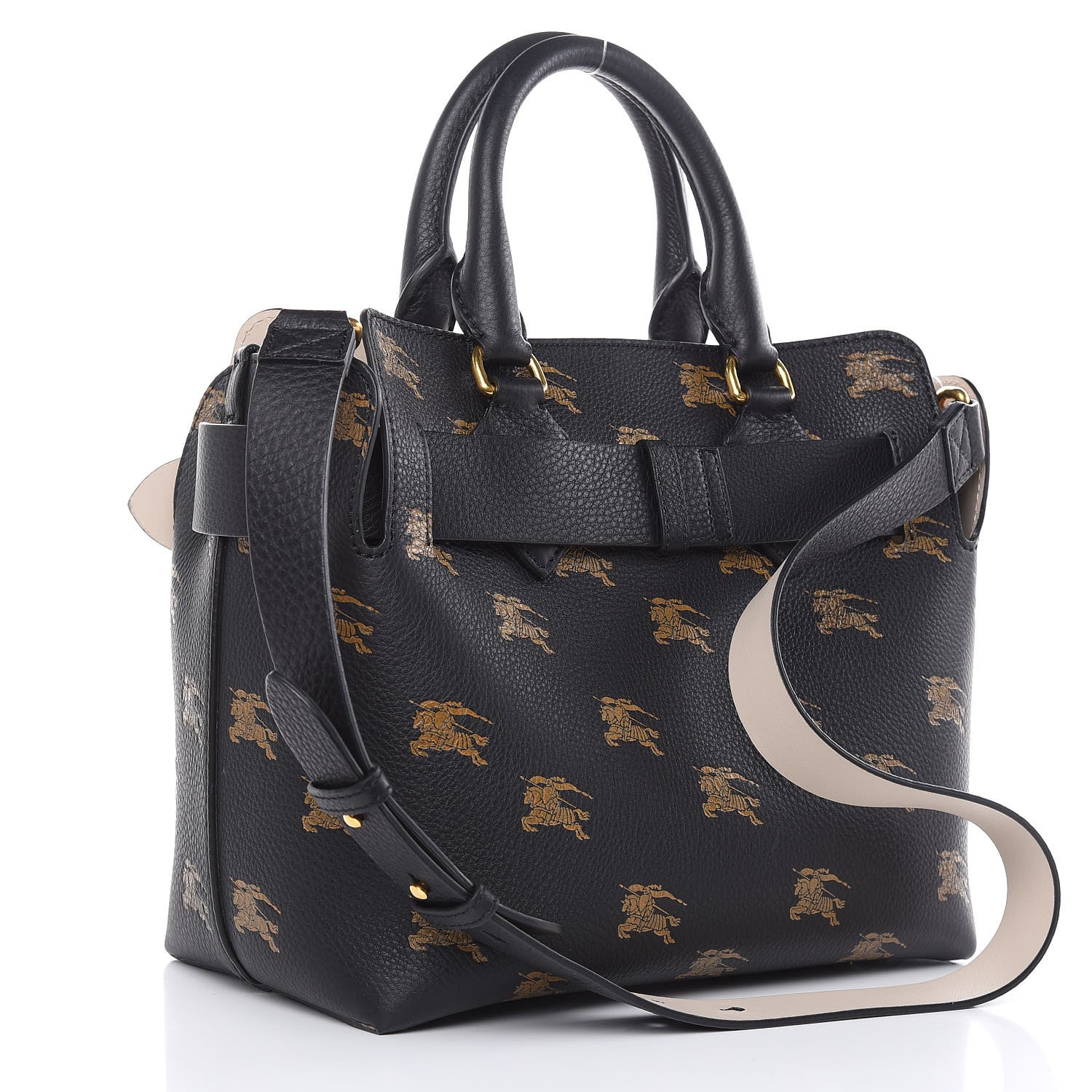 Burberry Grained Calfskin EKD Small Belt Bag Black 3 of 12