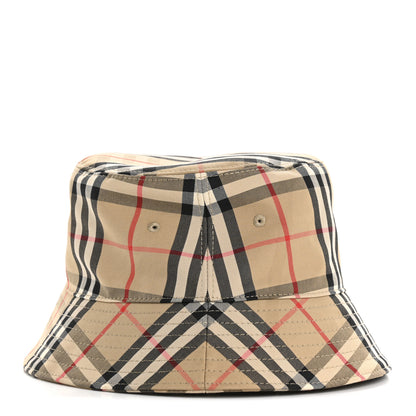 Burberry Technical Cotton Vintage Check Bucket Hat S Archive Beige 4 of 9