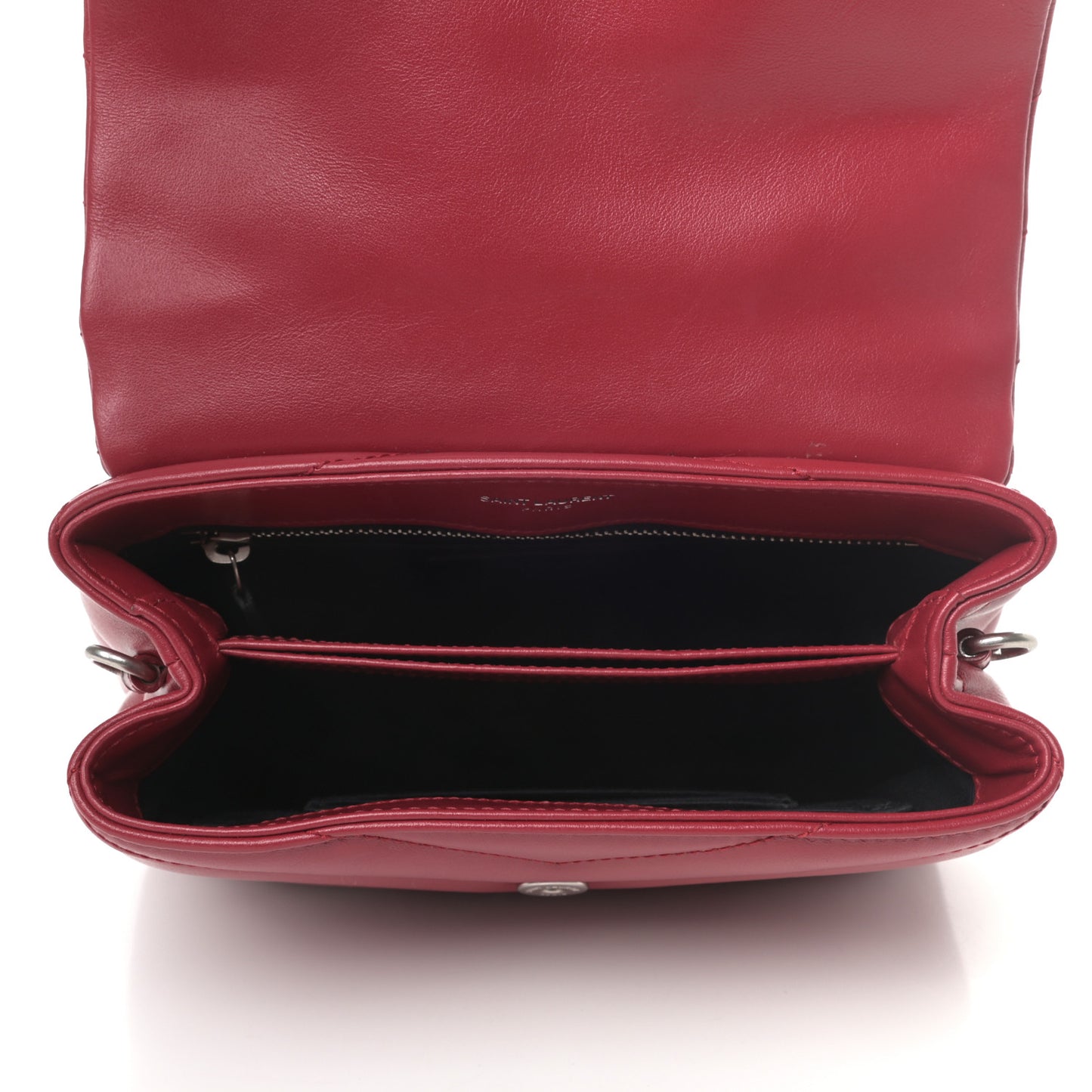 Calfskin Y Quilted Monogram Toy Loulou Crossbody Bag New Lipstick