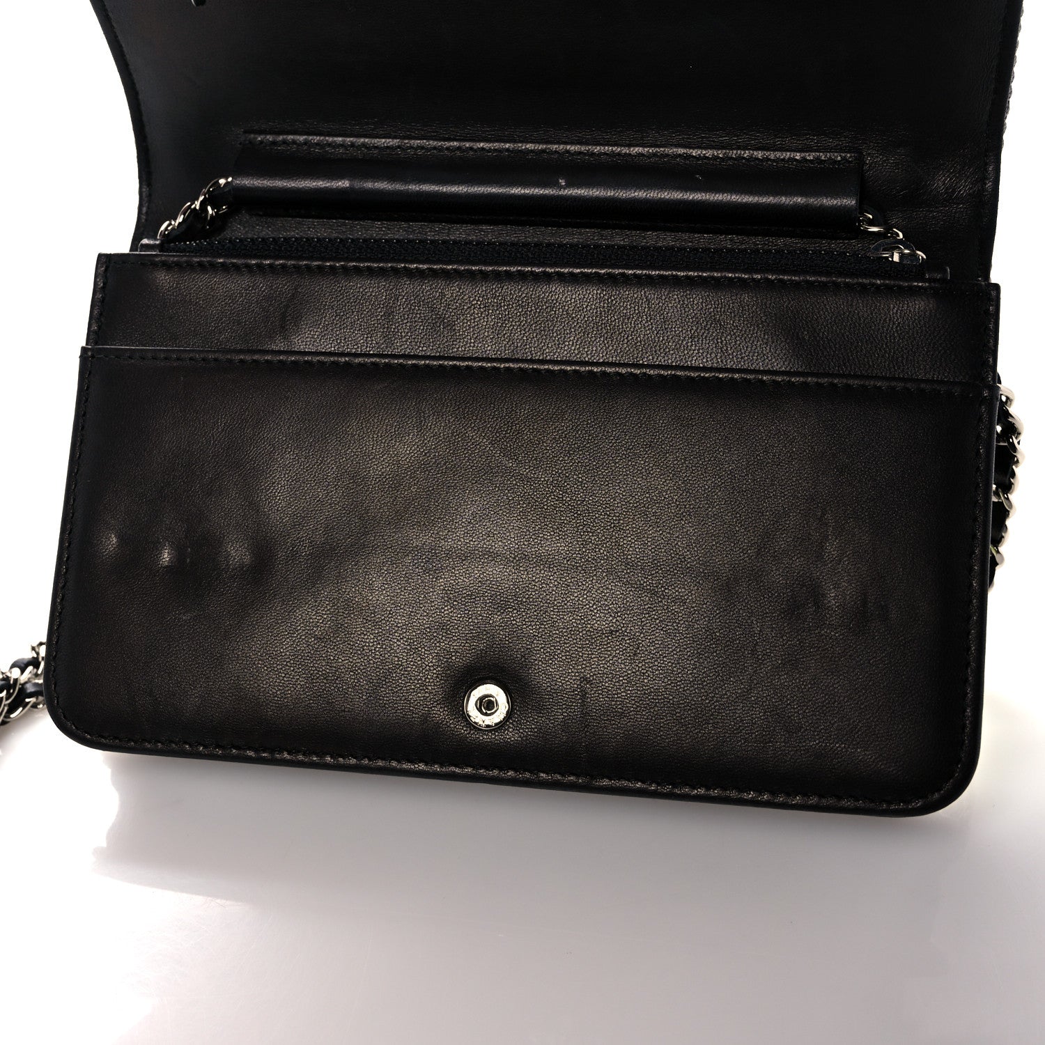 Chanel Canvas Quilted Small Fluo Boy Flap Black Grey Yellow 13 of 14