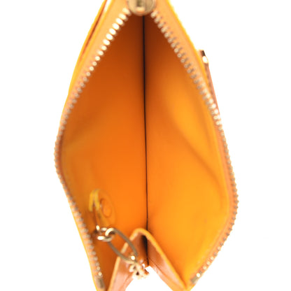 Louis Vuitton Vernis Key Pouch Jaune Passion 5 of 11
