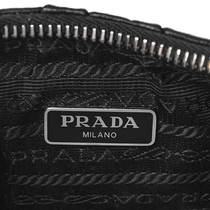 Prada Nappa Gaufre Re-Edition 2005 Shoulder Bag Black 7 of 11