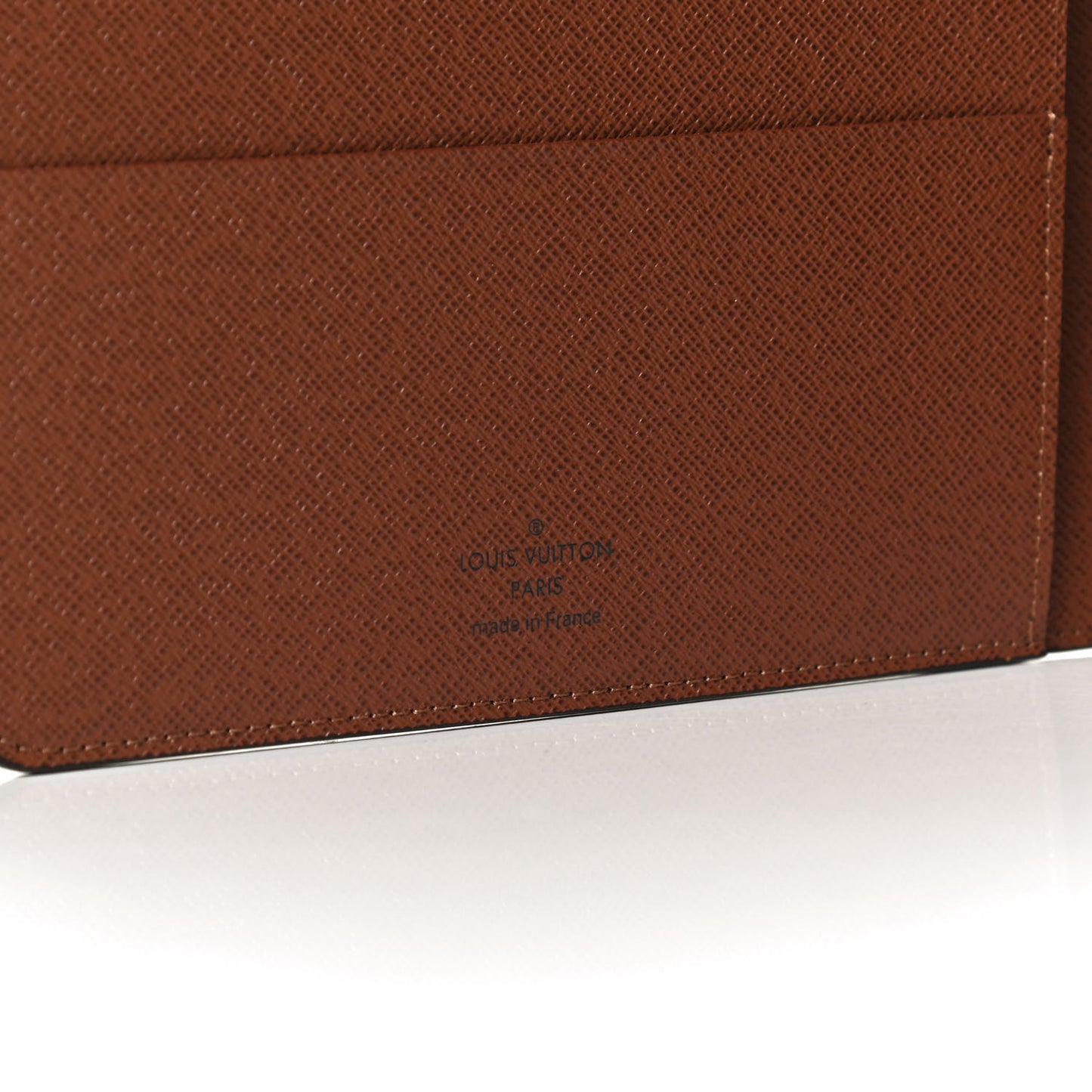 Monogram Desk Agenda Cover