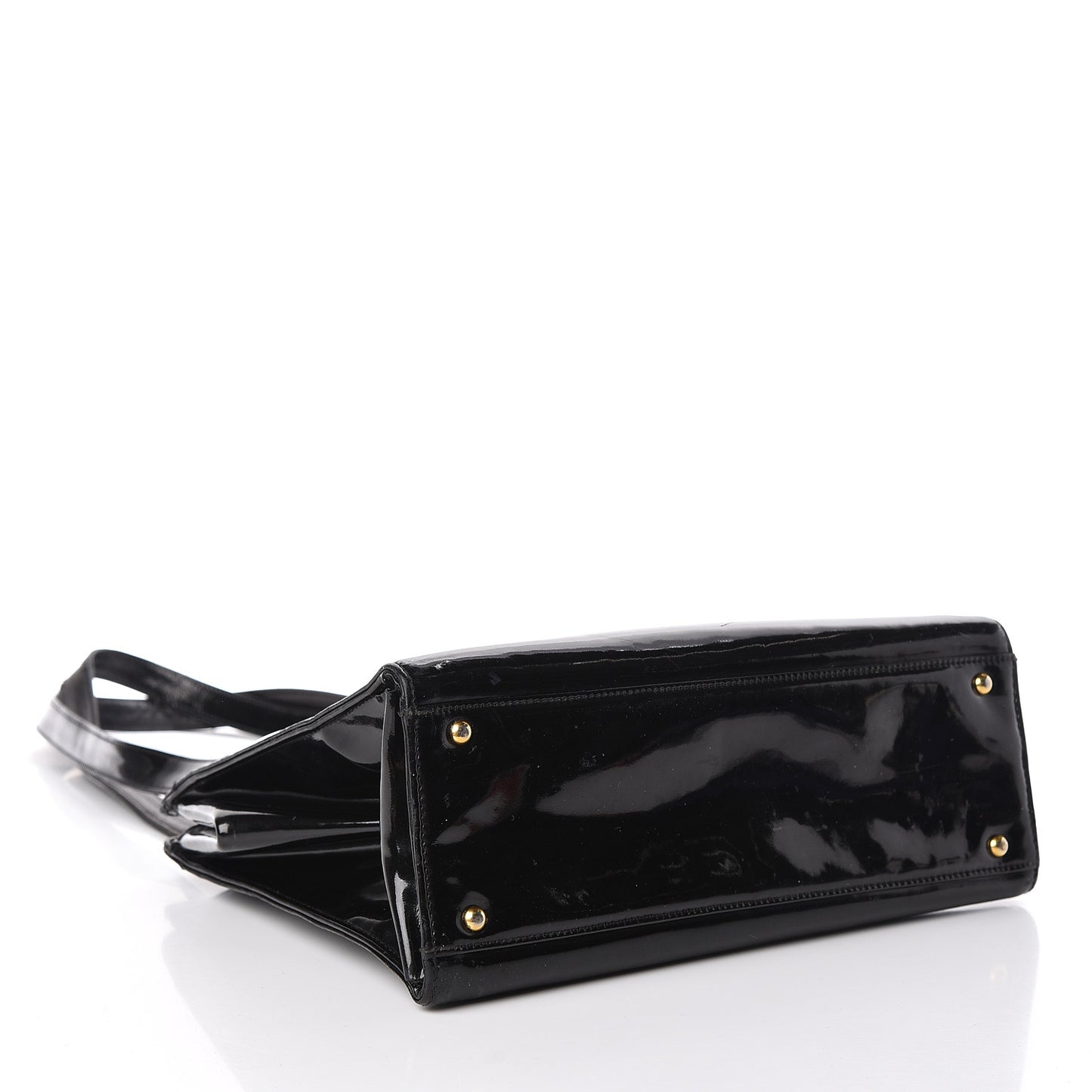 Patent Logo Tote Black