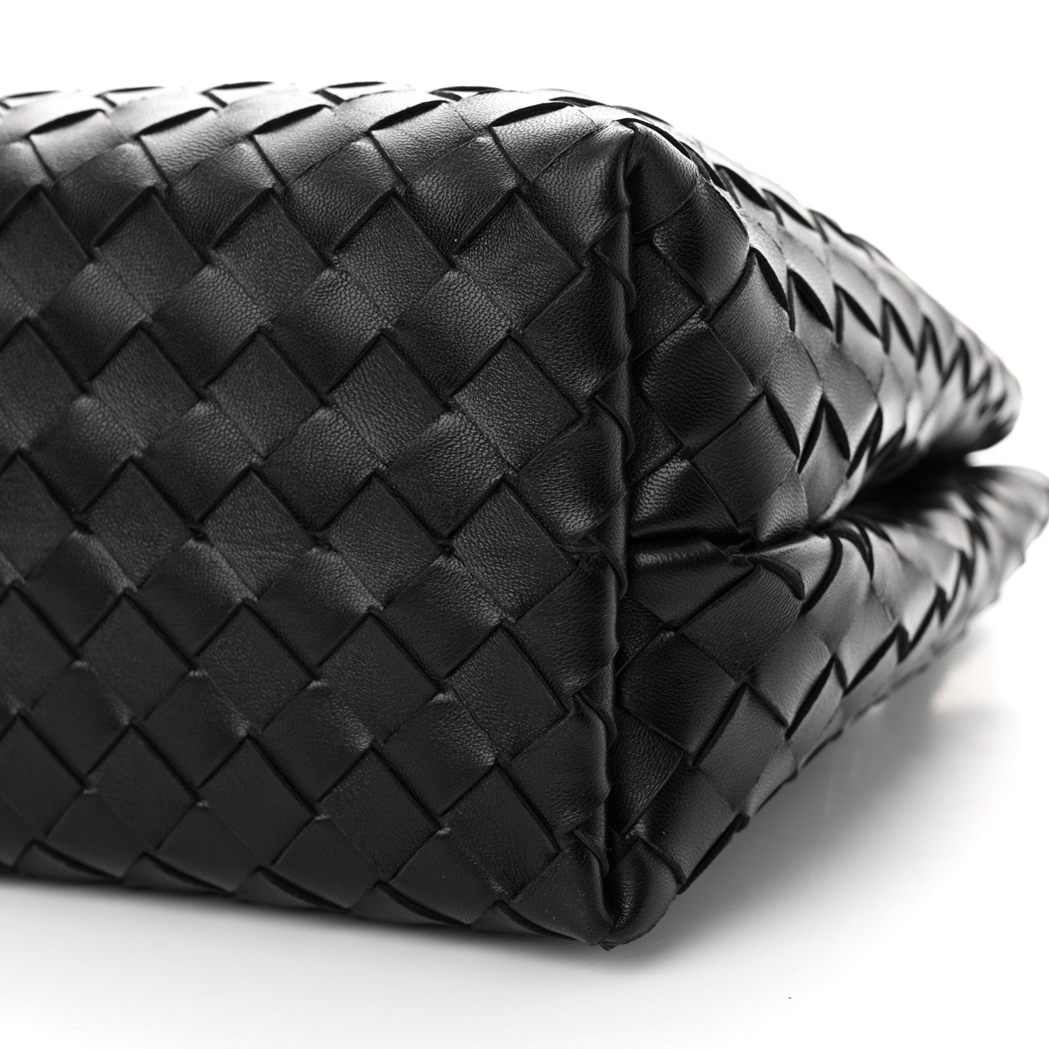 Bottega Veneta Nappa Intrecciato Medium Andiamo Shoulder Bag Black 9 of 9