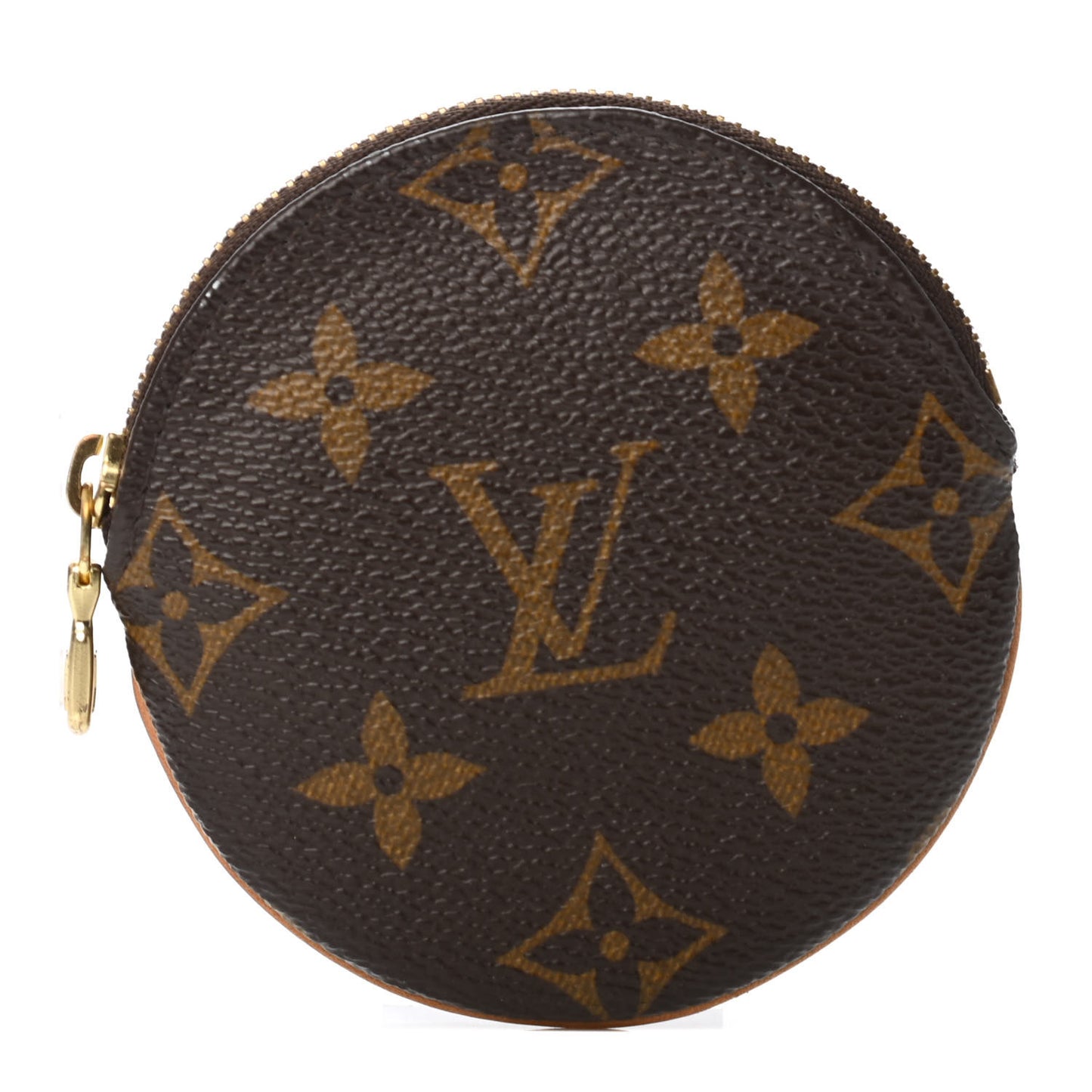 Monogram Round Coin Purse
