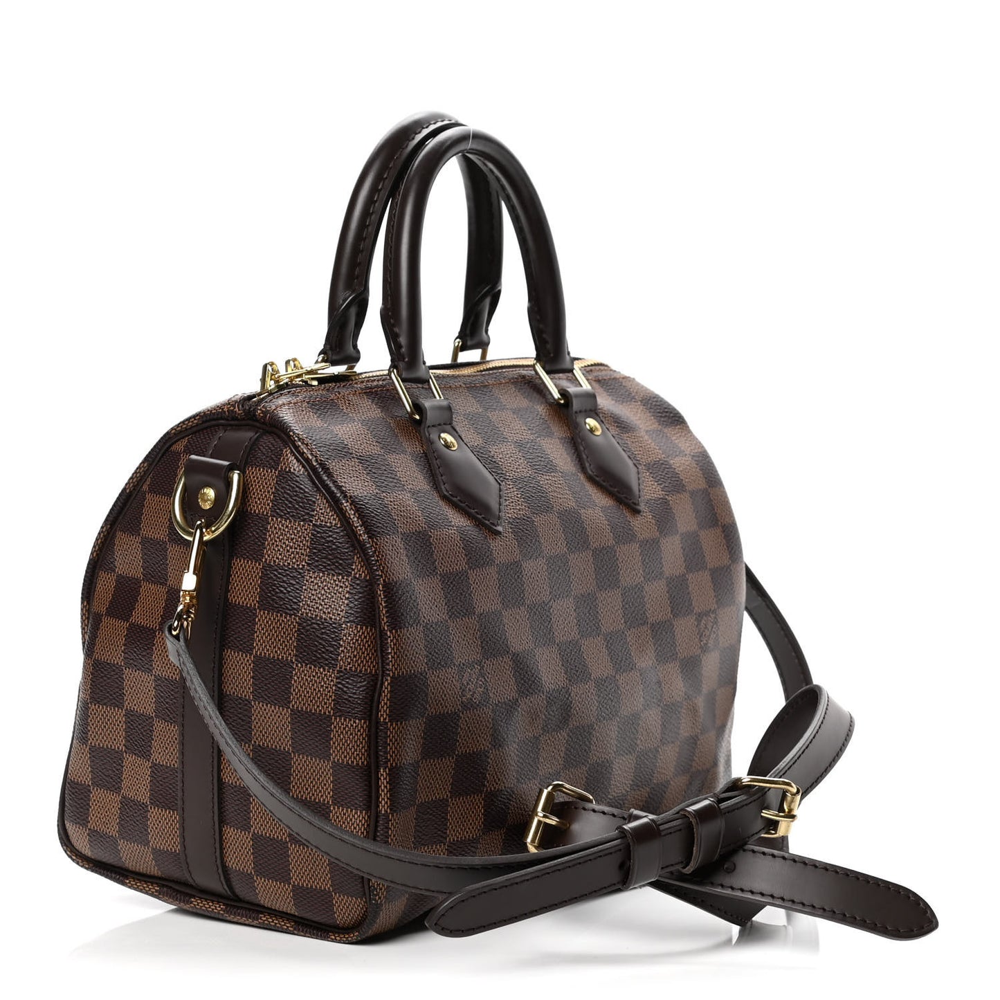 Damier Ebene Speedy Bandouliere 25