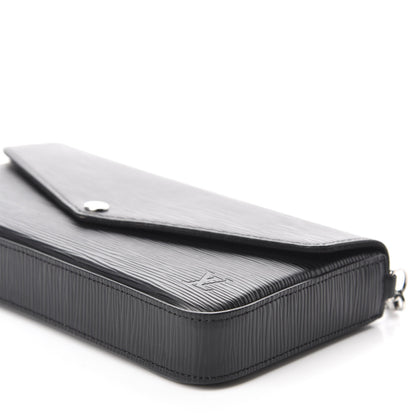 Louis Vuitton Epi Pochette Felicie Black 7 of 10