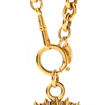 Chanel Medallion CC Chain Necklace Gold 4 of 6