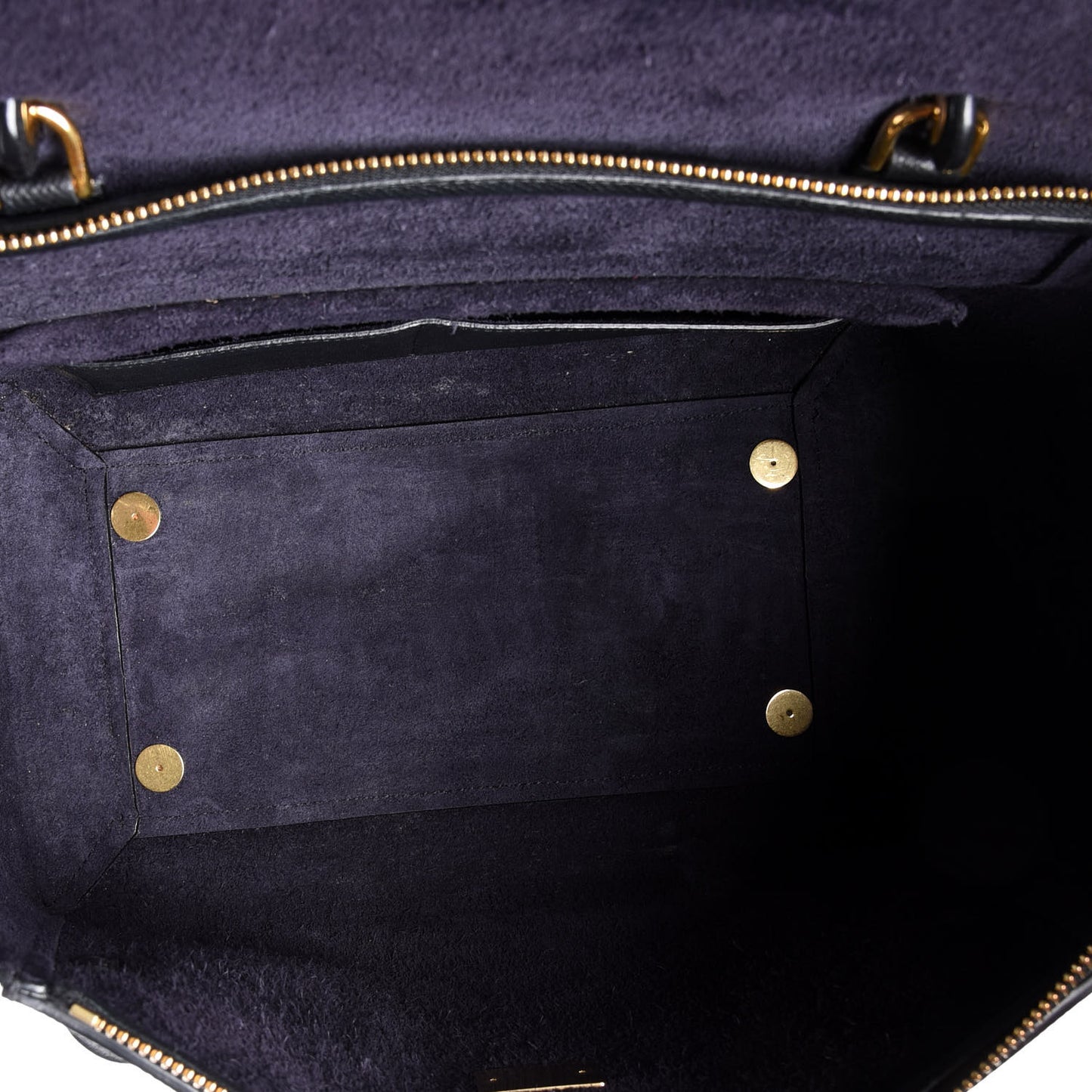 Grained Calfskin Mini Belt Bag Black