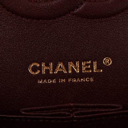 Chanel Lambskin Quilted Medium Double Flap Black 6 of 11