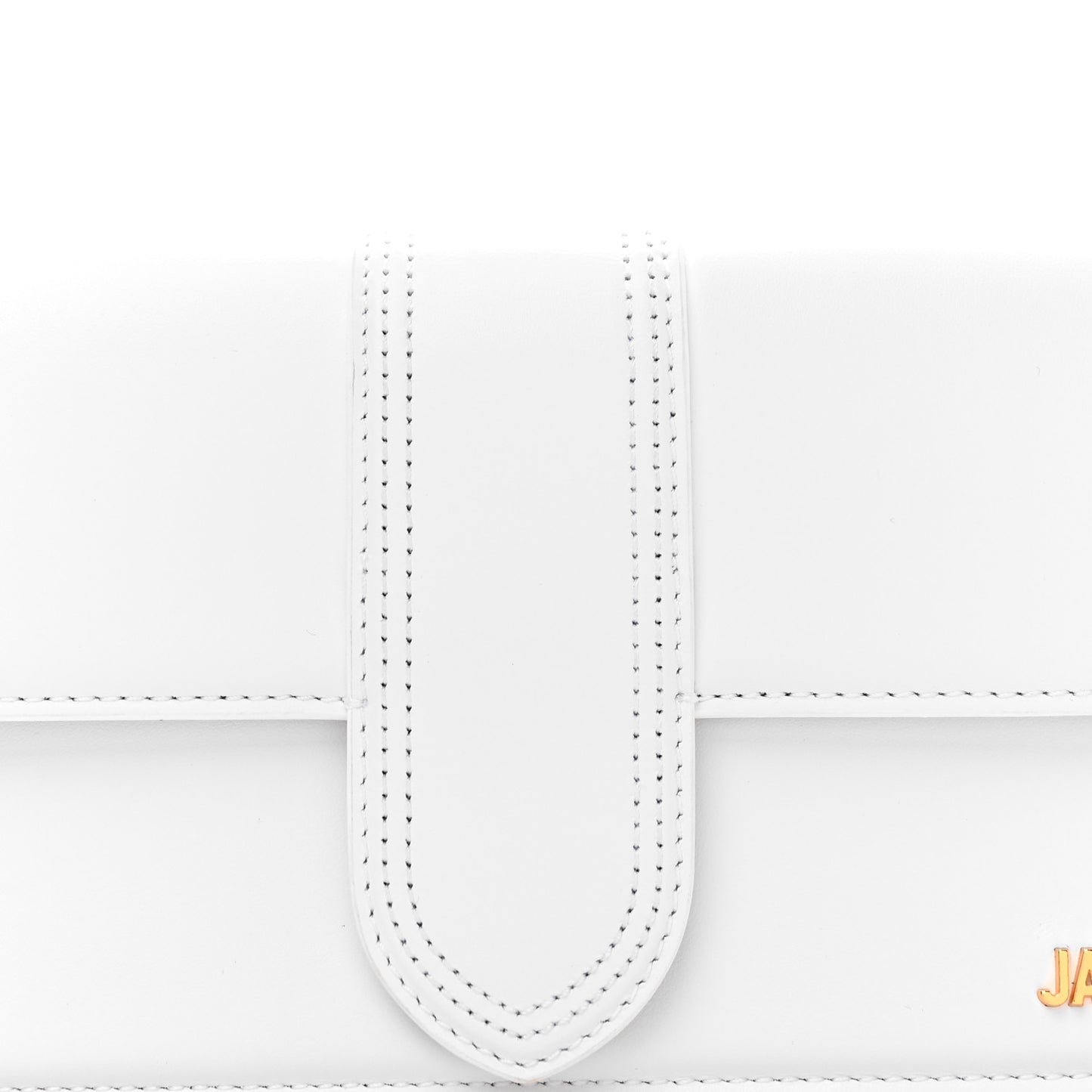 Smooth Calfskin Le Bambino Long White
