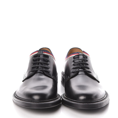 Gucci Calfskin Mens Derby Loafers 8 Black 2 of 7