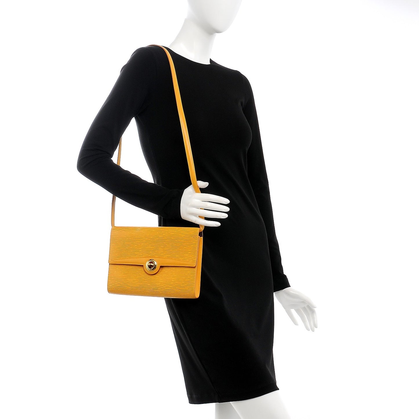 Epi Arche Pochette Yellow