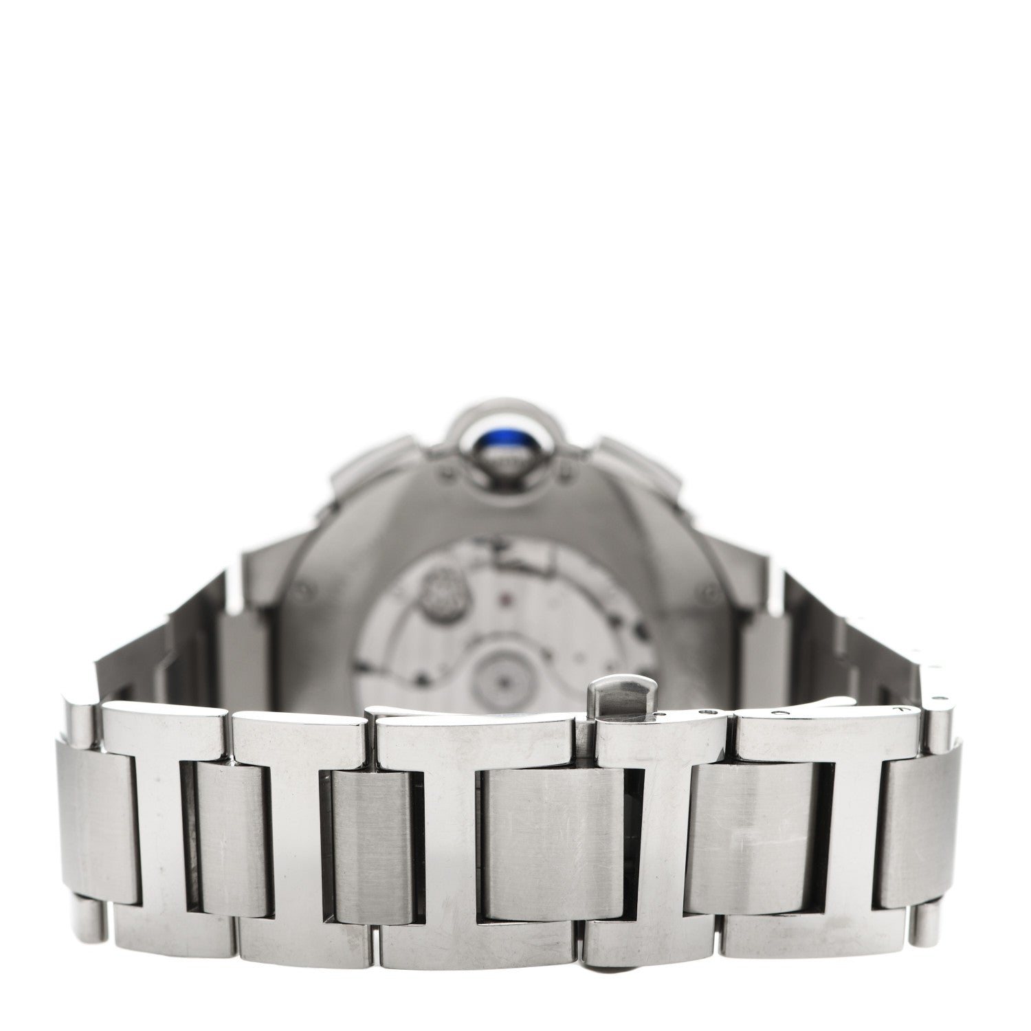 Cartier Stainless Steel 44mm Ballon Bleu De Cartier Chronograph Automatic Watch Black 3 of 5