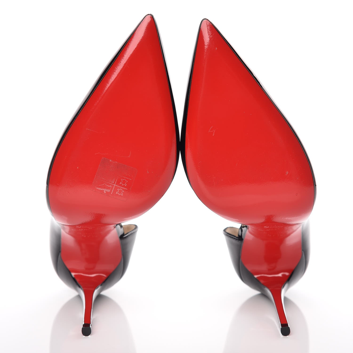 Christian Louboutin Patent Iriza 100 Pumps 37.5 Black 5 of 11