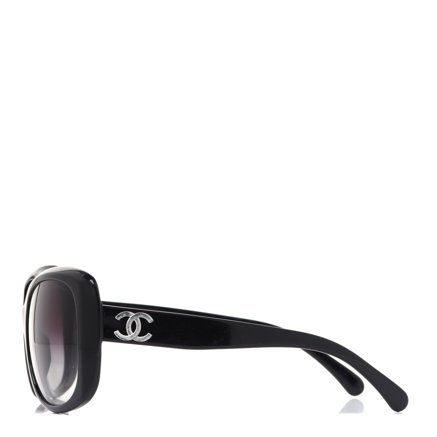 Chanel Acetate CC Sunglasses 5183 Black 3 of 7