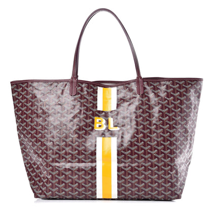 Goyard Goyardine Saint Louis GM Burgundy 3 of 9