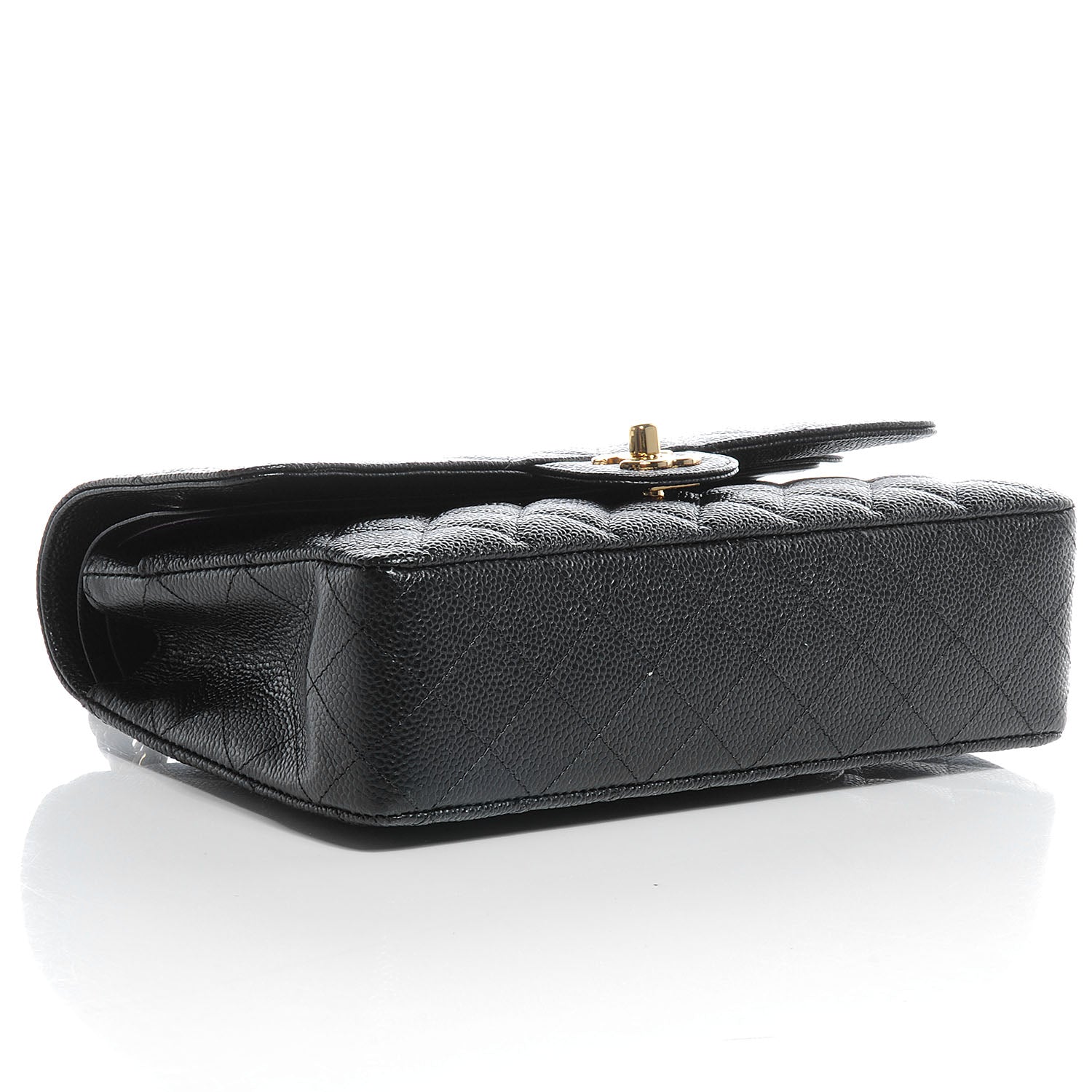 Chanel Caviar Quilted Medium Double Flap Black 4 of 8