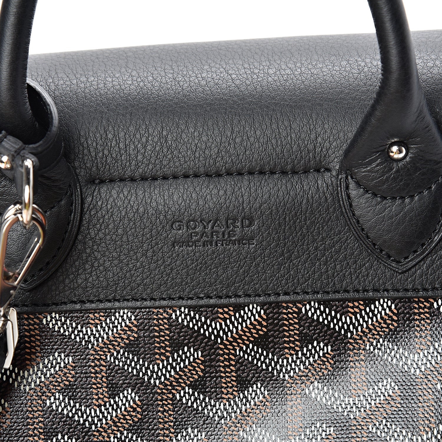 Goyard Goyardine Calfskin Mini Alpin Backpack Black 5 of 8