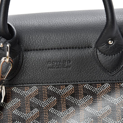 Goyard Goyardine Calfskin Mini Alpin Backpack Black 5 of 8