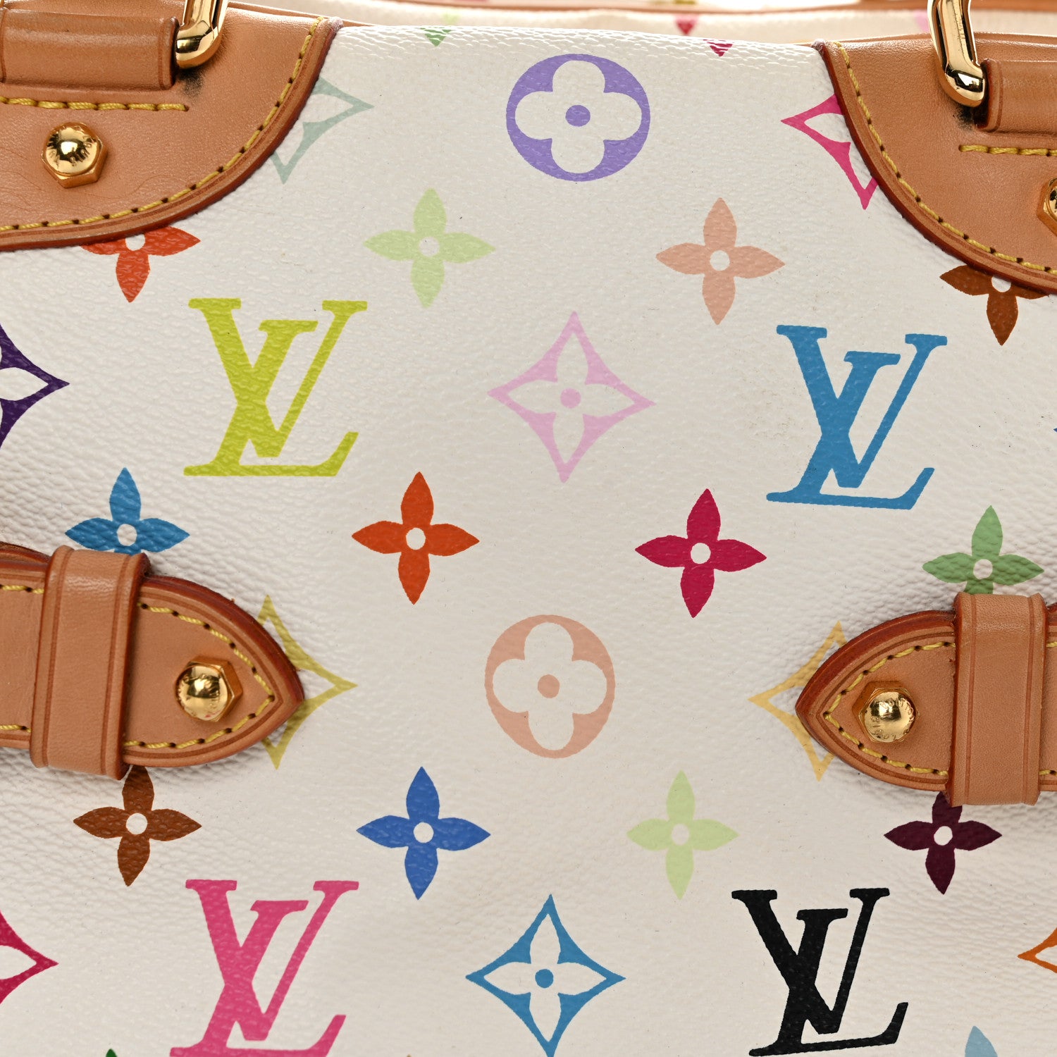 Louis Vuitton Monogram Multicolor Claudia White 8 of 13