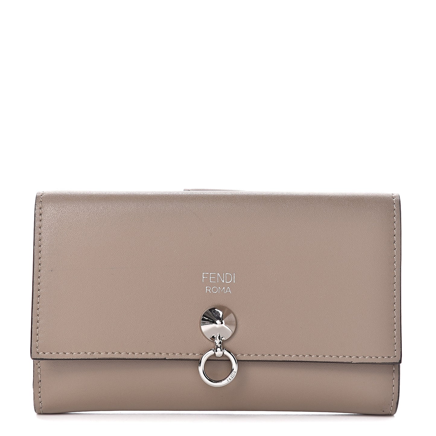 Vitello Liberty Century Lucido By The Way Medium Bi-Fold Wallet Tortora