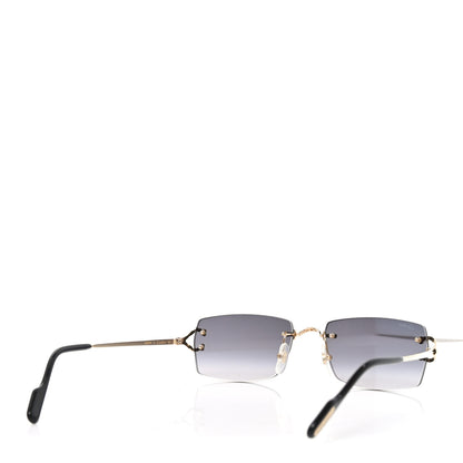 Cartier Metal Classic C Rimless Sunglasses CT0550S Gold 4 of 7